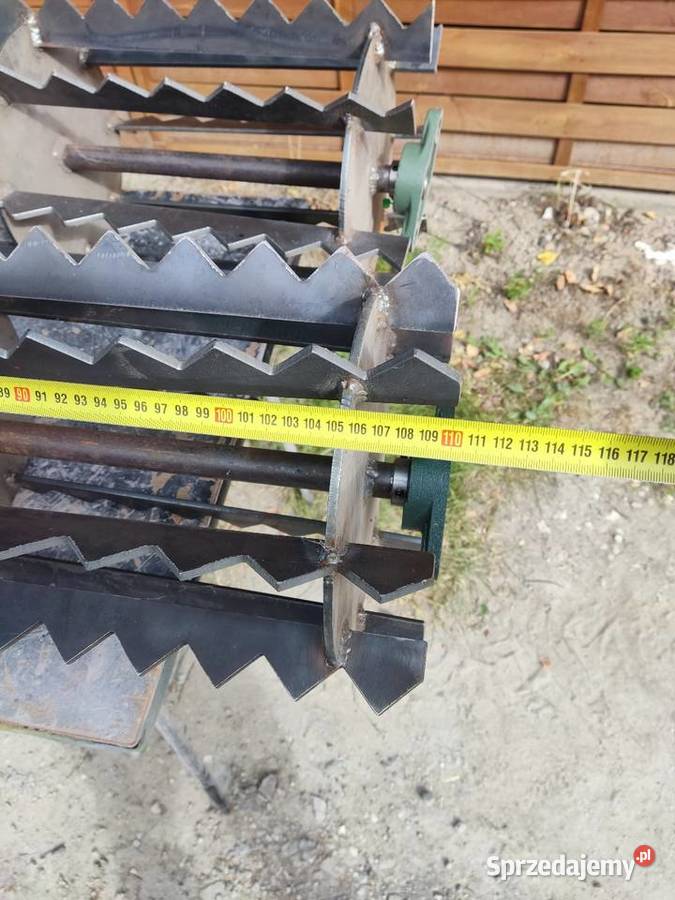 Wał strunowy packera daszkowy rurowy agregat Wały Wały Szczekociny