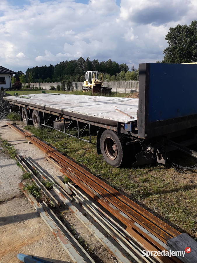 Przyczepa Asca niskopodłogowa 3 osie Pozostałe mazowieckie Jedlnia