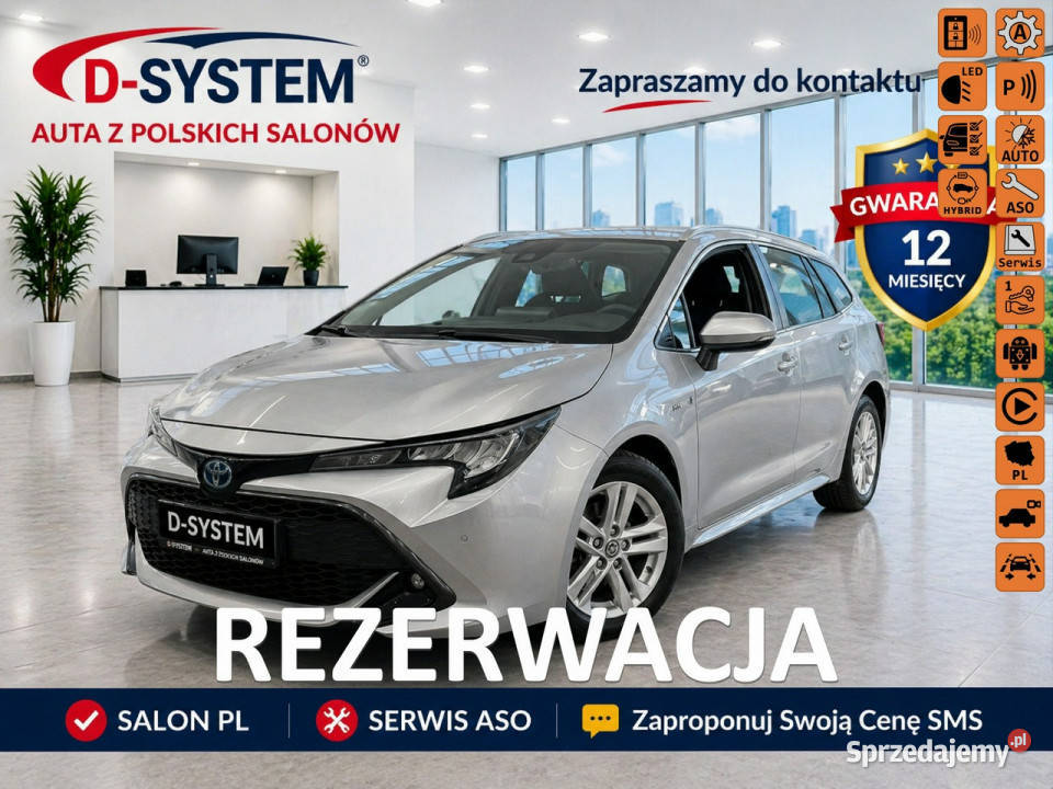 Toyota Corolla 23 Salon Polska 1Właściciel gniazdo USB Białystok