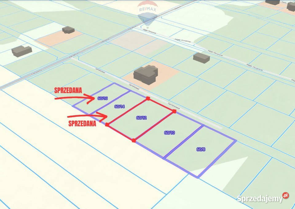 1z3 Działka budowlana Kuklówka Radz 1432 m2