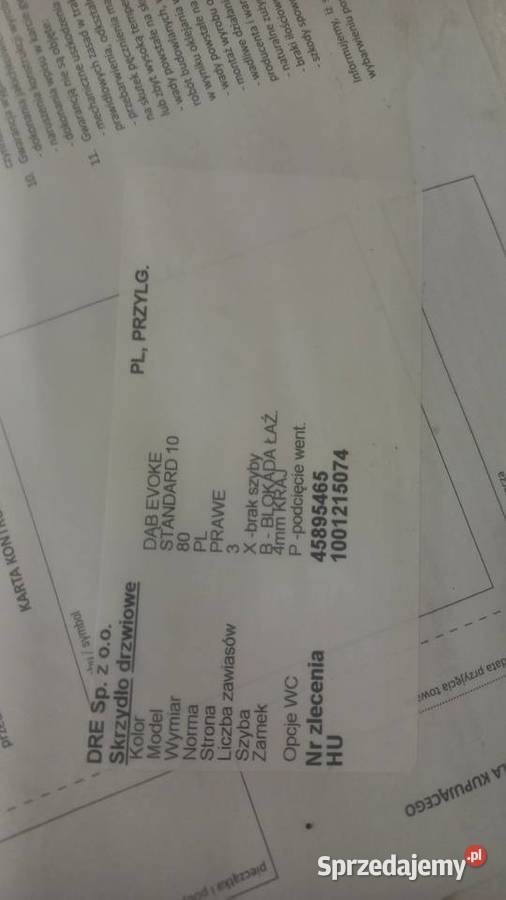 Drzwi wewnętrzne DRE Pozostałe pomorskie