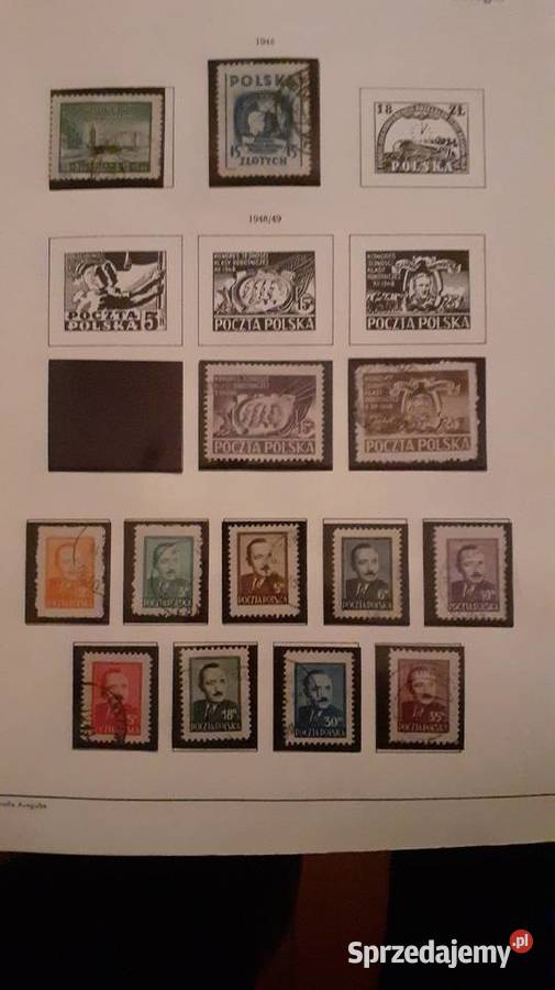 Znaczki Poczty polskiej Ciasna