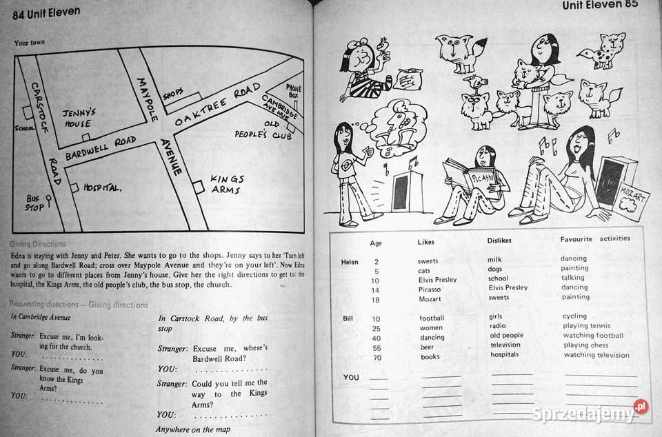 English For Life People and places 1 Students lubelskie