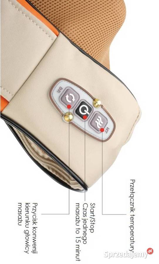 SHIATSU MASAŻER KARKU PAS MASUJĄCY mazowieckie Warszawa