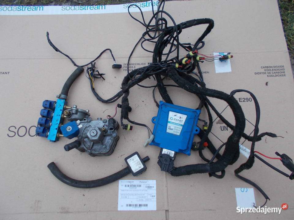 instalacja gazowa sekwencja LPG ZENIT BLUE BOX