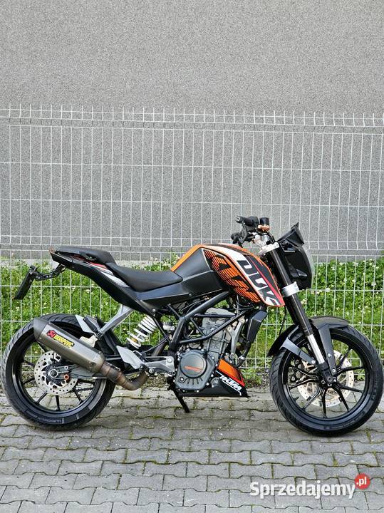 KTM Duke 125 2016 ABS Akrapovic kat BA1 MT naked Jejkowice sprzedam