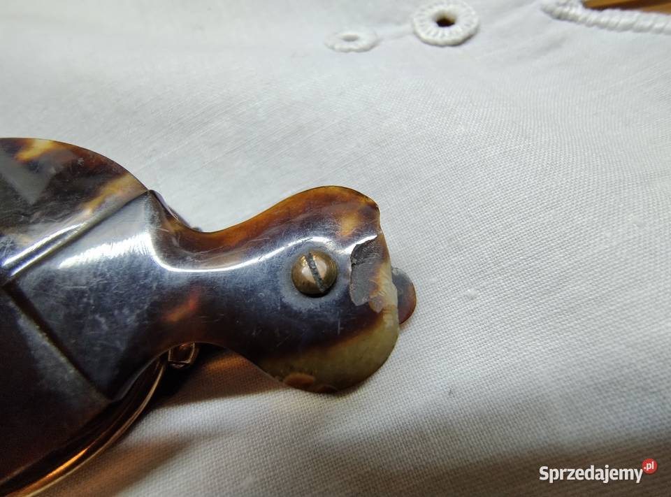 Binokle lorgnon oprawa szylkret wielkopolskie Jarocin