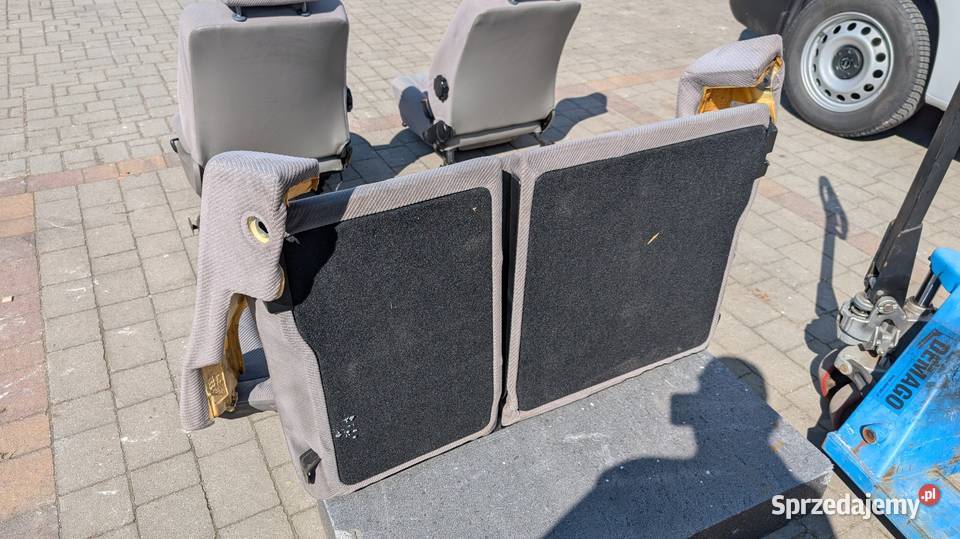 Fotele Kanapa Audi 80 B4 szary Ustroń