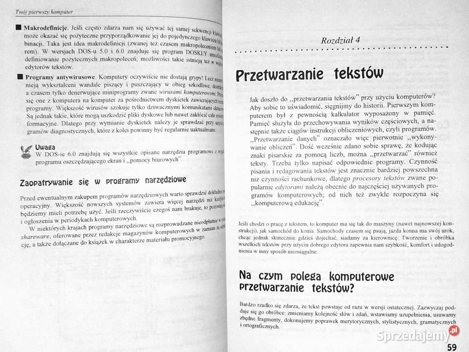 Twój pierwszy komputer Alan Simpson miękka Chełm