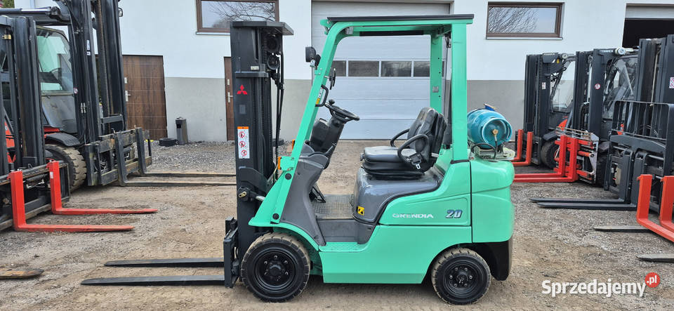 Wózek Widłowy MITSUBISHI FG20 Triplex 470m 3970 Małkinia Górna