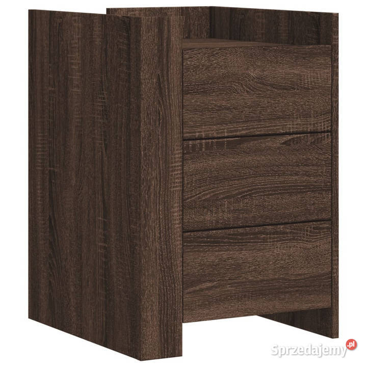 Szafka nocna brązowy dąb 45x50x65 materiał Warszawa