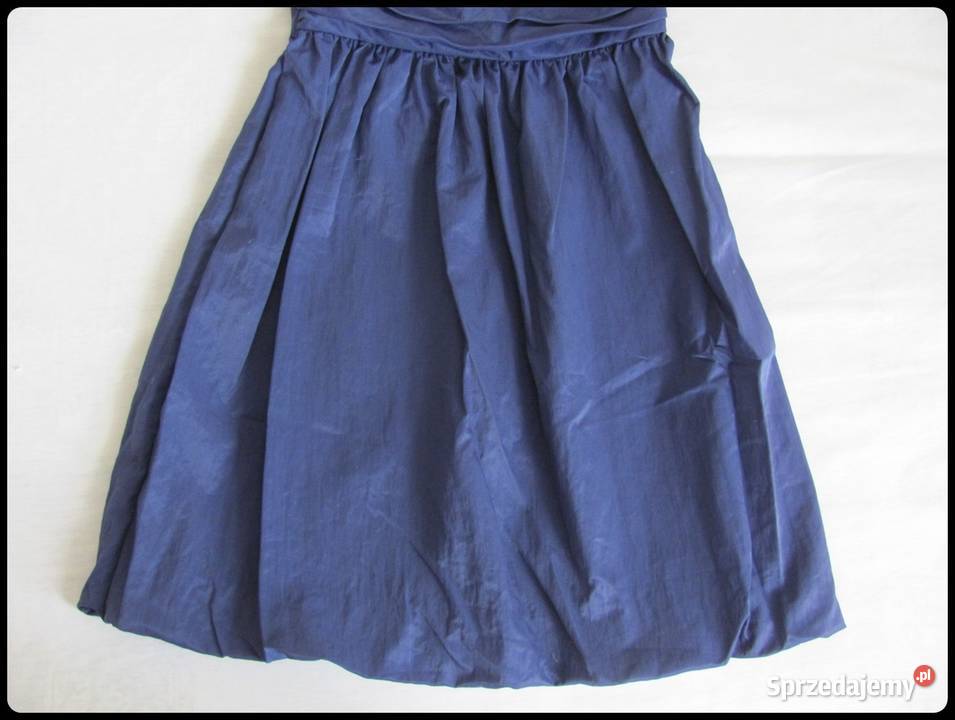 Sukienka gorsetowa SALSA bez ramiączek granatowa Płock