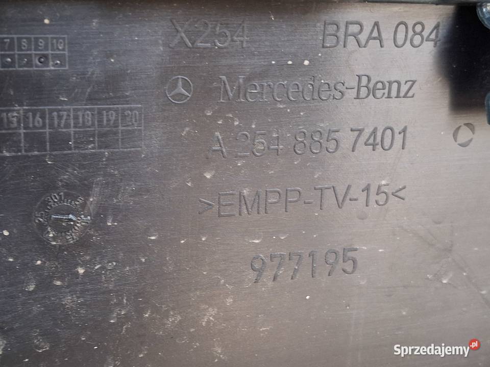 MERCEDES GLC W254 X254 ZDERZAK TYŁ TYLNY lubuskie Bieleń