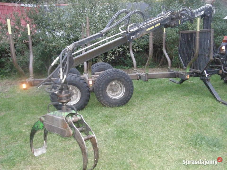 Przyczepa leśna z hds pomorskie