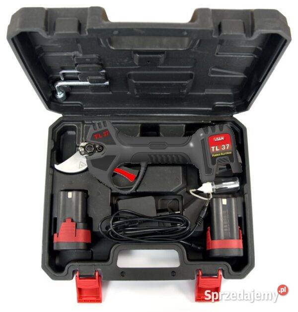 Sekator elektryczny LISAM TL37 kompletny walizka