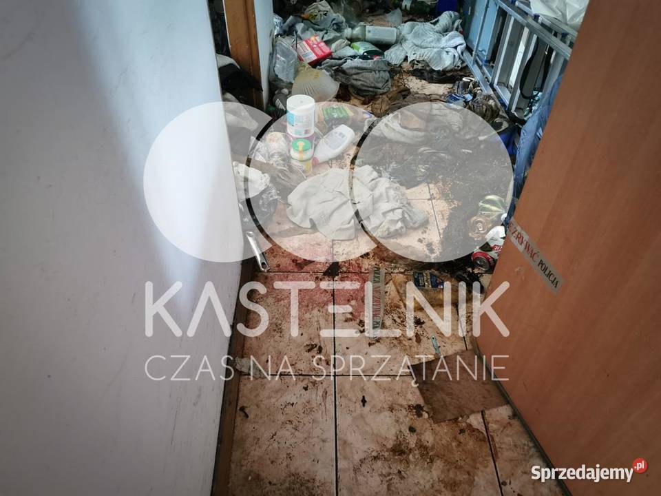 Sprzątanie zgonach Sandomierz Kastelnik Osuszanie i odgrzybianie