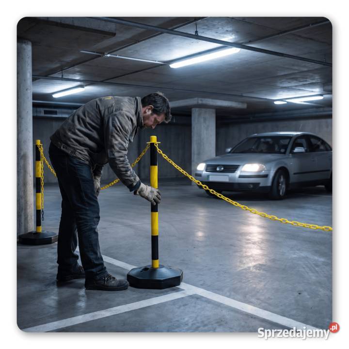 Pachołki Odgradzające Pachołek parkingowy 4 plastik Katowice