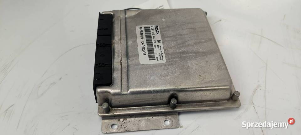 KOMPUTER SILNIKA ECU LANCIA LYBRA 0281010002 osobowe kujawsko-pomorskie Lipno