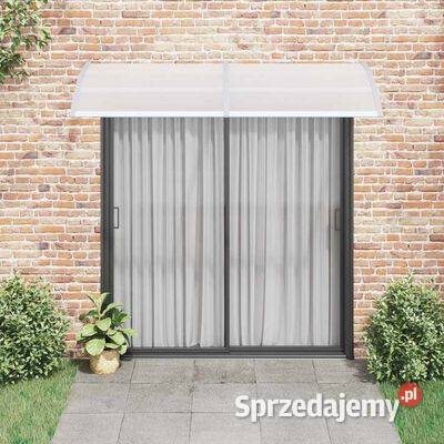 vidaXL Daszek drzwi szary 240 x 100 PC45631