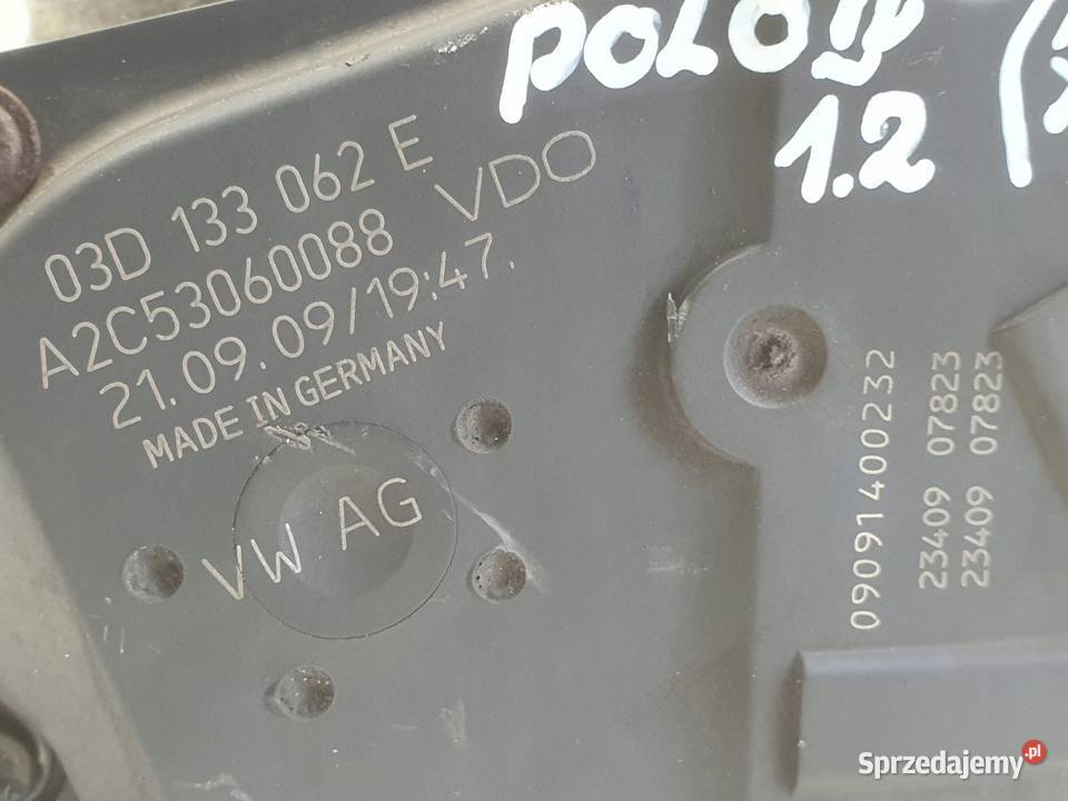 PRZEPUSTNICA VW Polo IV 12 6V Rudka