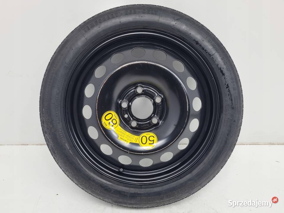 KOŁO DOJAZDOWE 12580 R17 9209872 5x108 Samochodowe Samochodowe Chełm