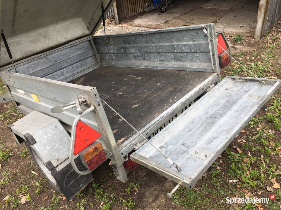 Przyczepa niewiadow n350 z pokrywa Do samochodów osobowych