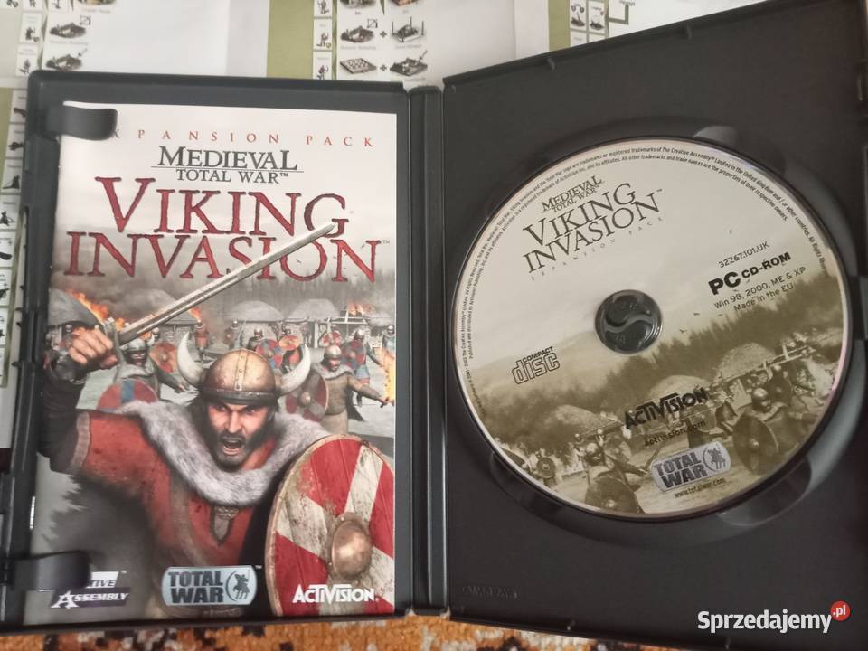 gra pc cd rom medieval viking invasion Komputerowe PC Nowy Tomyśl