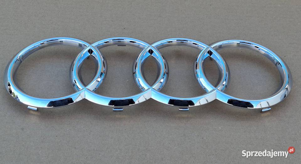 AUDI Q7 4M EMBLEMAT ZNACZEK GRILLA ATRAPY CHROM Bieleń