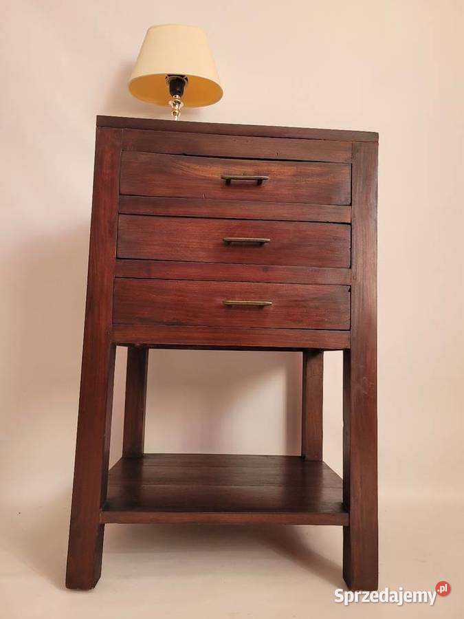 Komoda kolonialna lite drewno 50cm Białogard
