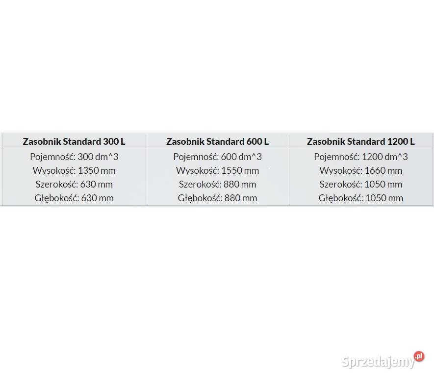 Zasobnik na Pellet 1200 L VENMA Ocynk Zbiornik stal Koszęcin