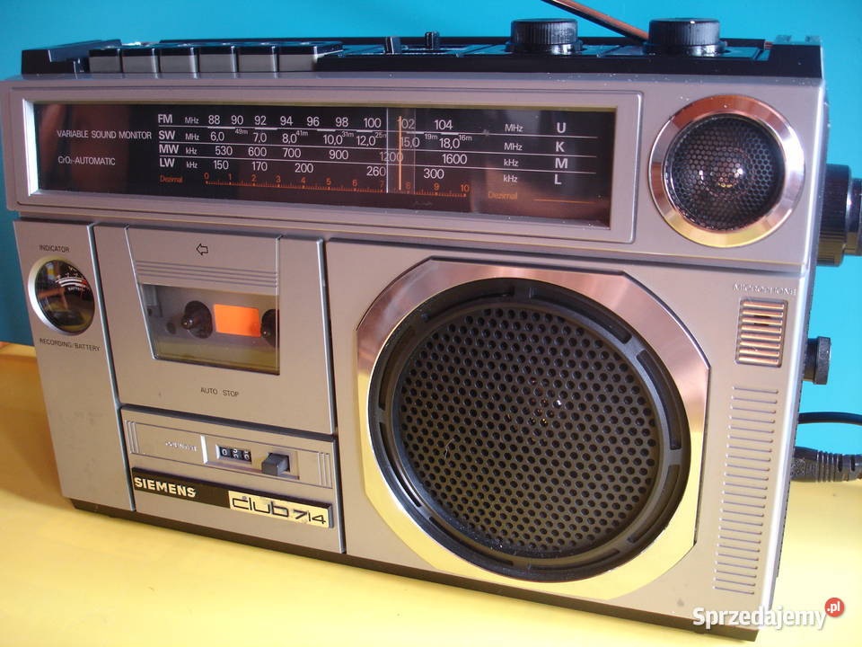 Radiomagnetofon SIEMENS CLUB RM714 Zielona Góra sprzedam