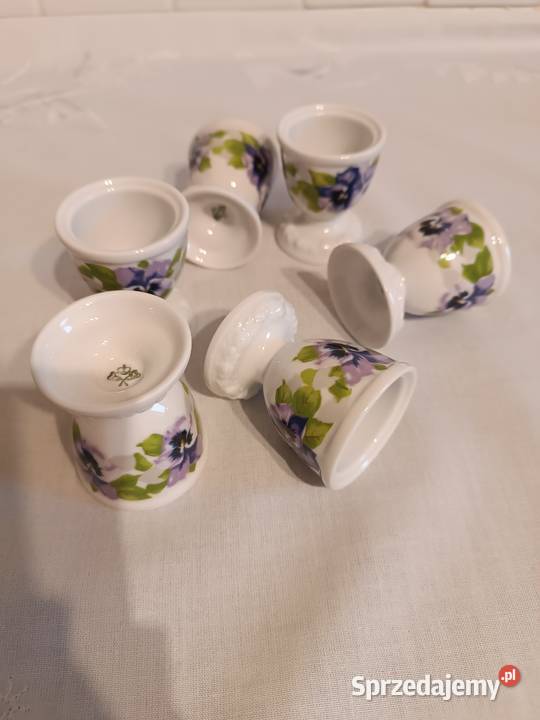 Kieliszki do jajek porcelana Rosenthal Porcelana i szkło Gorlice