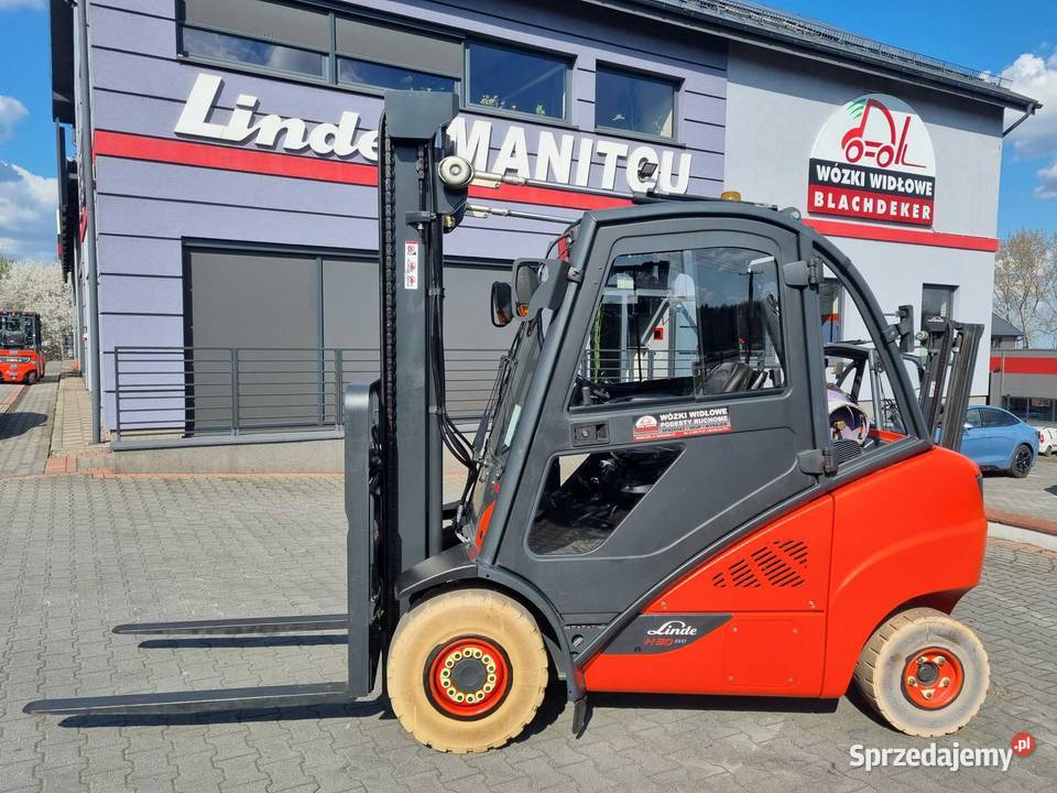 Wózek widłowy Linde H30T02 Pozycjoner wideł