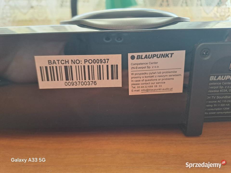 Soundbar 22 Blaupunkt LS180 100W Gwarzncja opolskie
