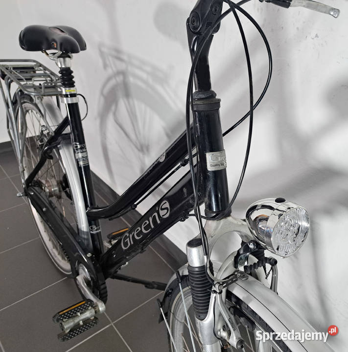 Rower Greens damaka damski aluminiowy miejski do