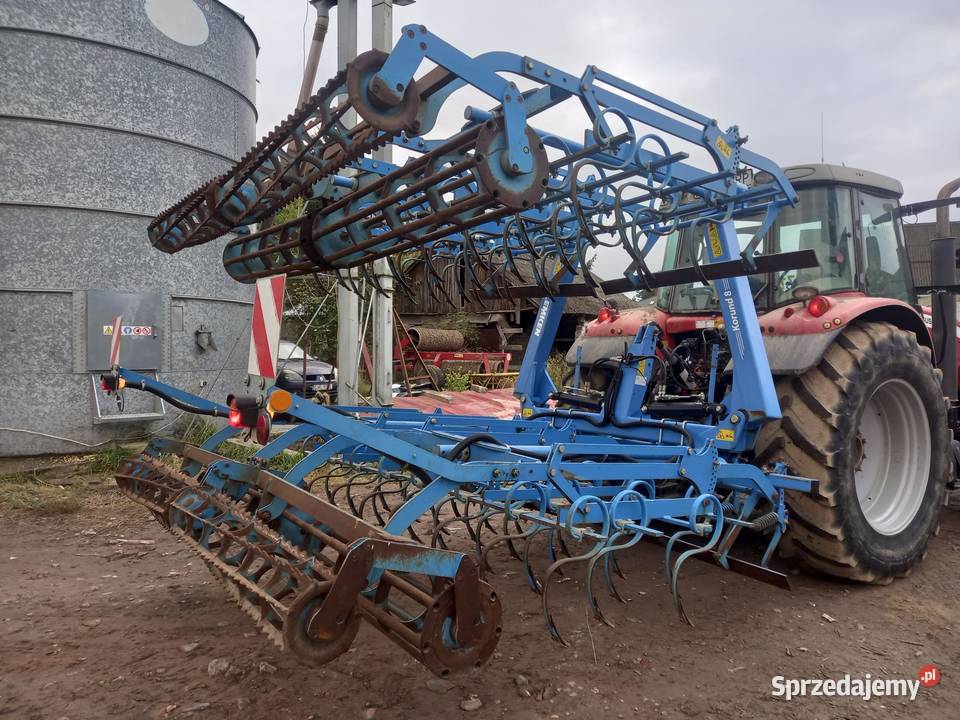 Agregat uprawowy lemken 6m Korund 8 600 K MAR Rolnictwo Biskupice sprzedam