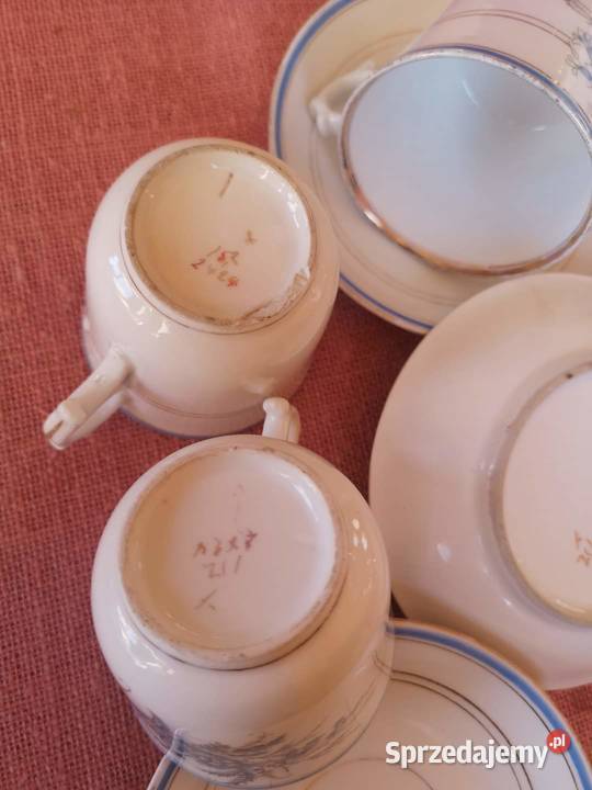 Filiżanka z wyciskiem numerycznym i literami Gdańsk