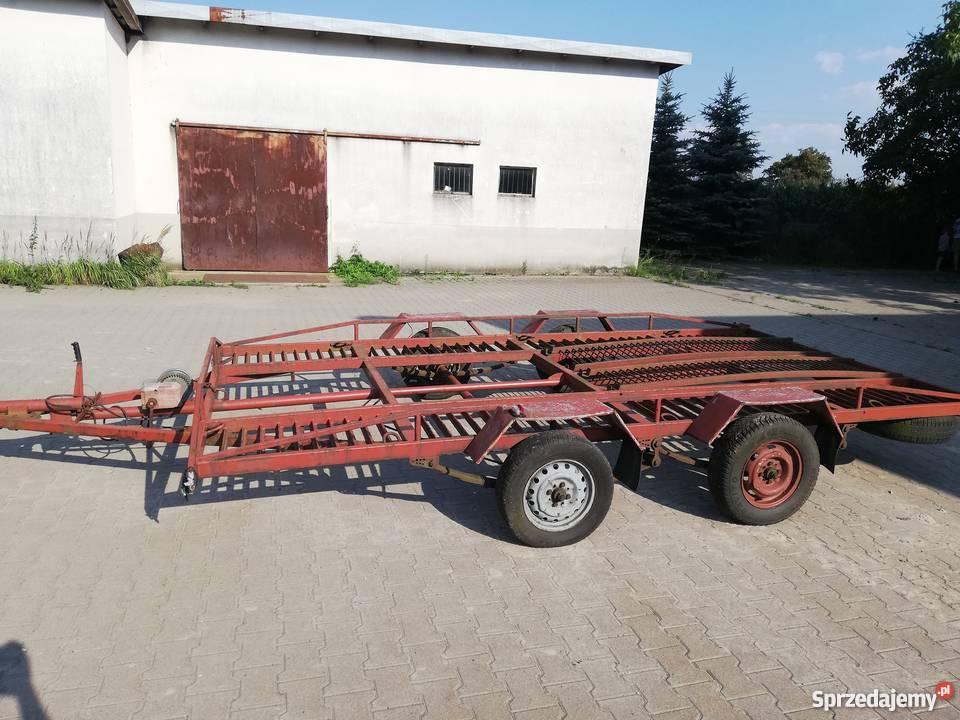 Laweta dwuosiowa SAM czarne tablice DMC 1500