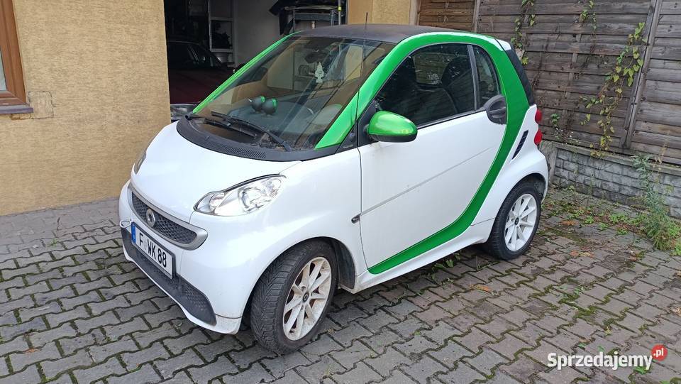 Smart II 451 2013 niski przebieg czujnik zmierzchu małopolskie Kraków