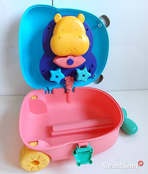 Zestaw do piasku 3w1 walizka hipopotam Woopie Katowice