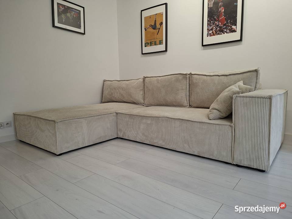 Narożnik z funkcją spania nowoczesny stan wielkopolskie Gniezno