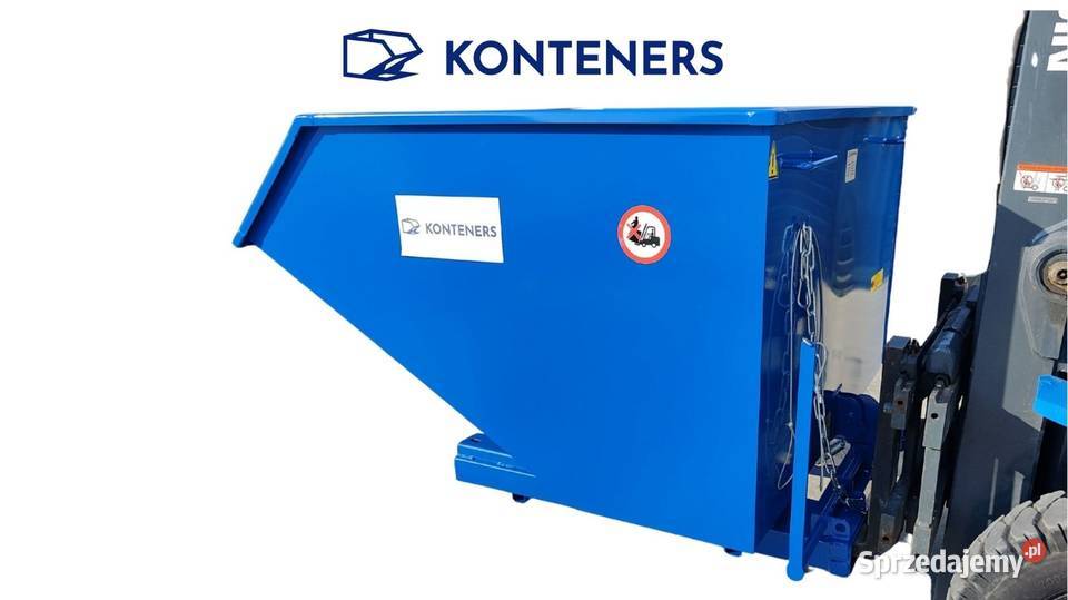 Kontener samowyładowczy 1m3 1000L do wózka Produkcja sprzedam