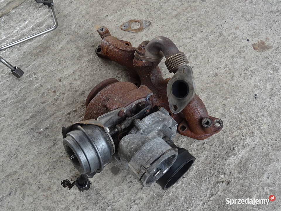 Turbosprężarka turbo turbina silnika 20 TDI AZV łódzkie Wieluń
