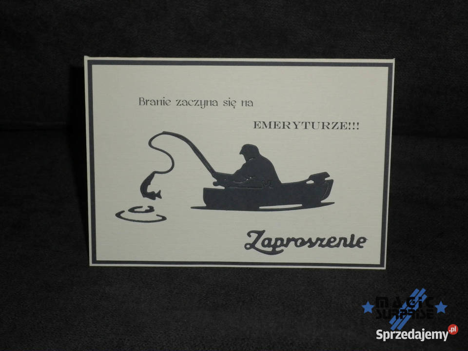 Zaproszenia z tyt odejścia na emeryturę Konin sprzedam