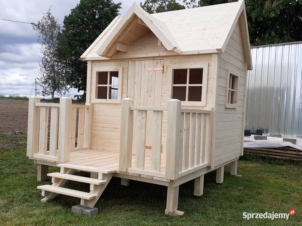 dom domek dzieci ogrodowy plac zabaw piaskownica kujawsko-pomorskie Bartniczka sprzedam