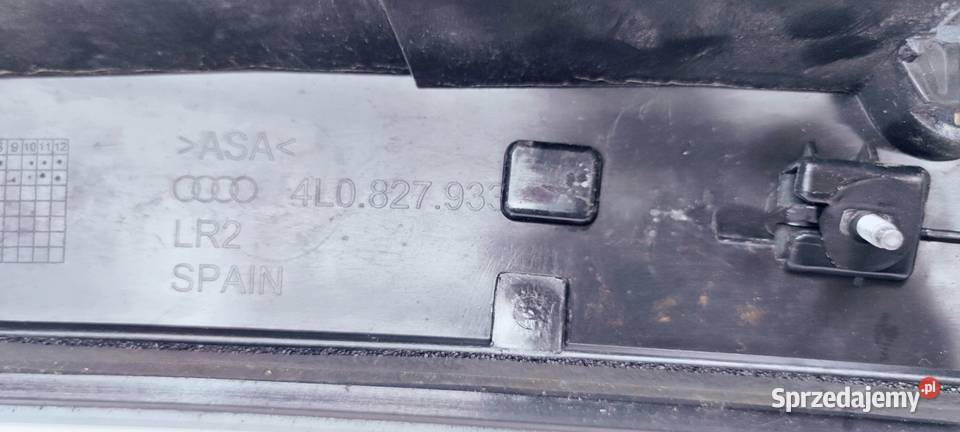 LOTKA SPOILER KLAPY TYŁ AUDI Q7 4L0827933 Przystajń sprzedam