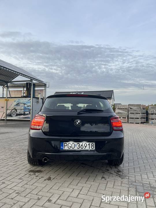 BMW F20 120D 184 20 czarny Belęcin sprzedam