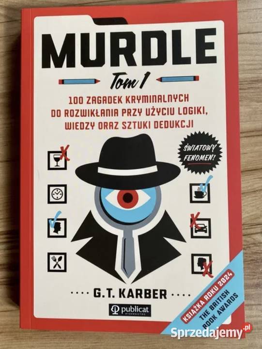 100 Zagadek Kryminalnych Murdle Tom 1 GT Karber Rok wydania 2024 Pozostałe