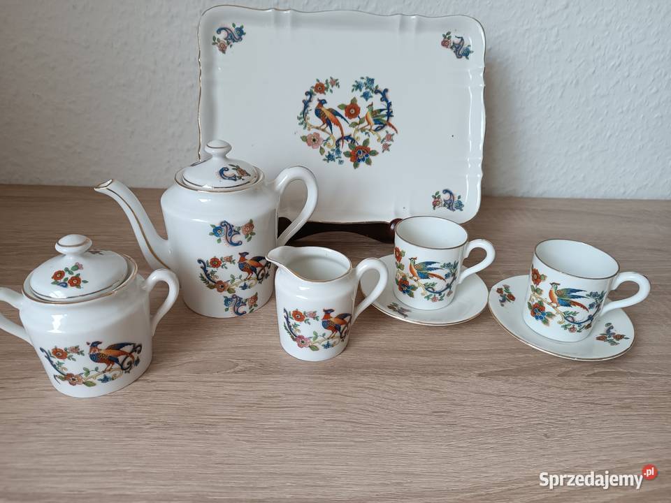 Stara sygnowana porcelana rajski ptak Gorlice