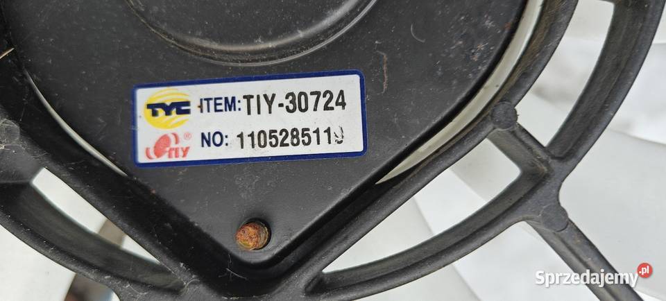 Wentylatory chłodnicy Suzuki SX4 diesel 20062014 dolnośląskie Siechnice sprzedam